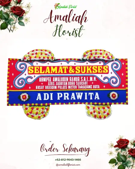 Papan Bunga Ucapan Selamat Sibetan